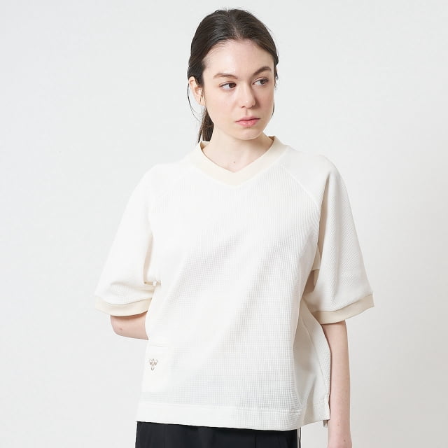 hummel PLAY ミニワッフル半袖Tシャツ